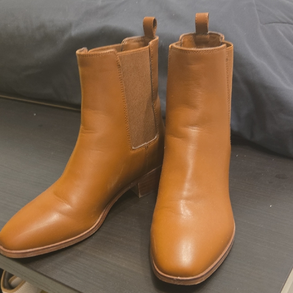 Jcrew Brown Ankle Boots